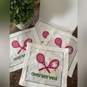 August Morgan Cocktail Napkins